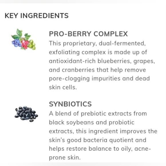 BYROE Pro-Berry Pore Refining Toner Full Size New in Box - Picture 6 of 12